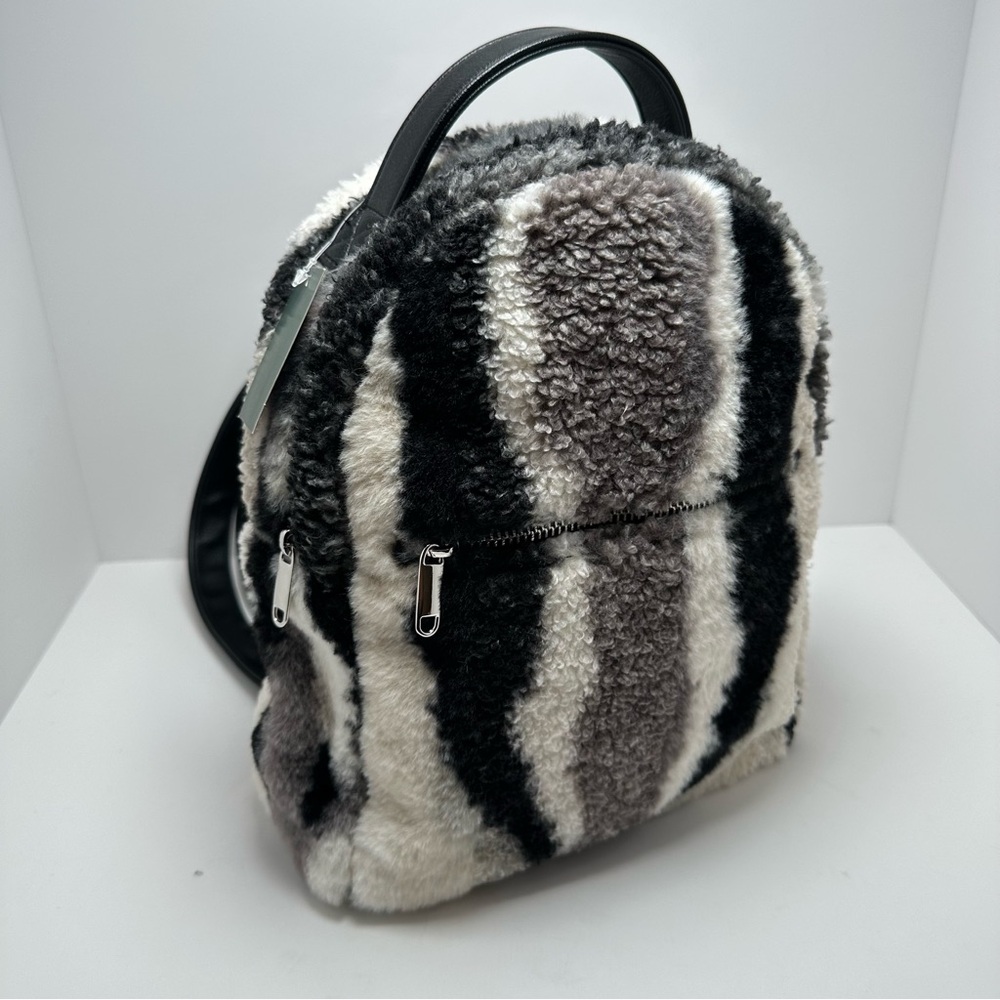 Mini Wild Fable Book bag Purse Faux Fur Material